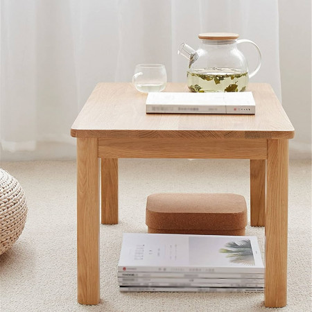 PPS Oak : Bàn Sofa, Bàn Coffee Gỗ Sồi Nhỏ - 1 Tầng 